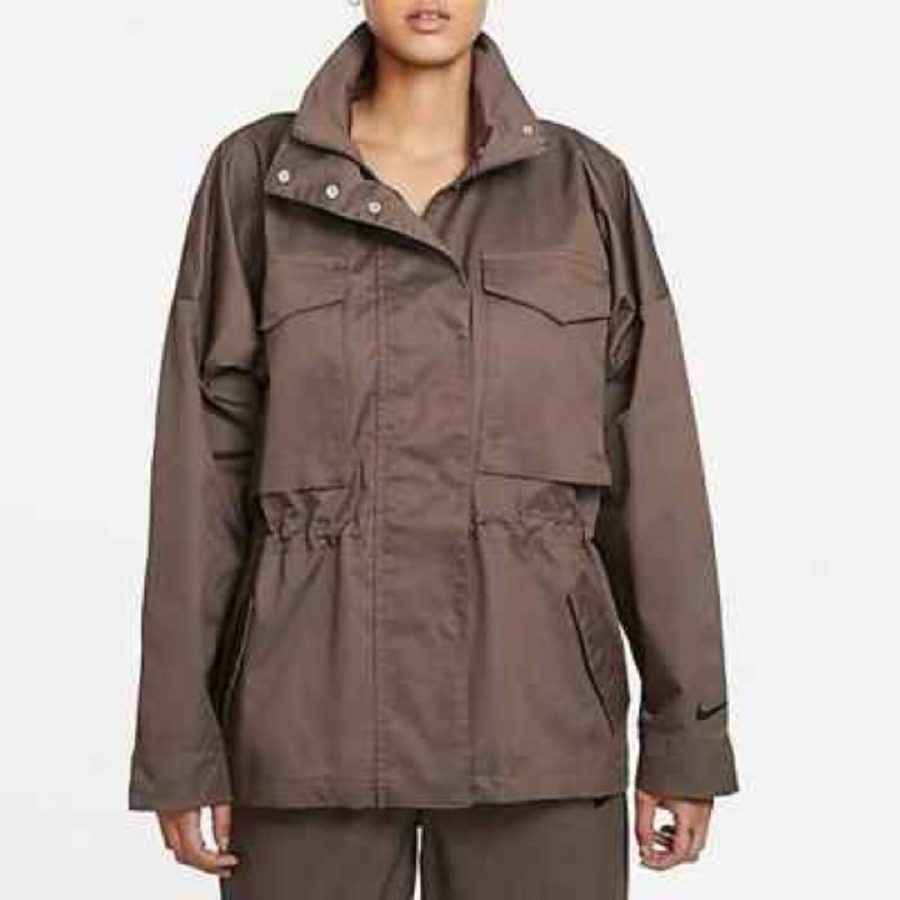 Nike Women's Utility Jacket in Brown